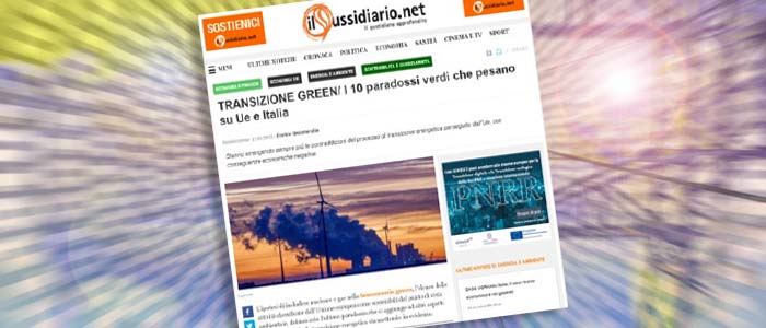 STUDI – I 10 paradossi e dilemmi della transizione energetica. L’analisi dell’Ufficio Studi su IlSussidiario.net