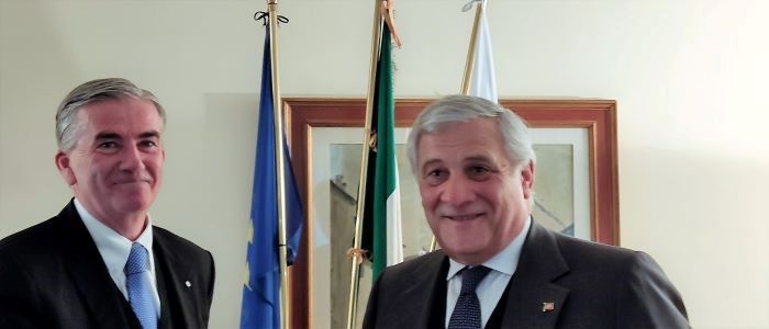 ATTUALITA’ – Il Presidente Granelli a confronto con l’On. Tajani. Impegno per un’Italia a misura di piccola impresa