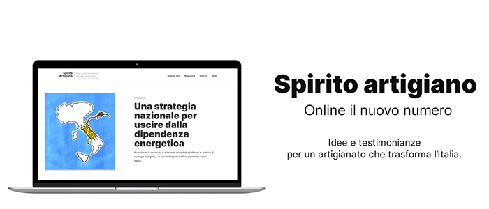 MEDIA – Spirito Artigiano è in line con nuovi contenuti