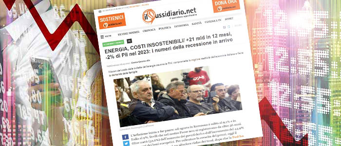 STUDI – I segnali statistici di fine estate, tra stretta monetaria e guerra dell’energia. L’analisi di Confartigianato su IlSussidiario.net