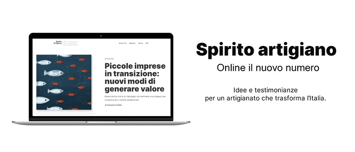 MEDIA – In primo piano su Spirito Artigiano: piccole imprese ed economia reale per ricostruire il futuro