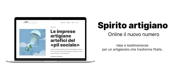 MEDIA – Su Spirito Artigiano il Pil sociale e il valore economico delle piccole imprese