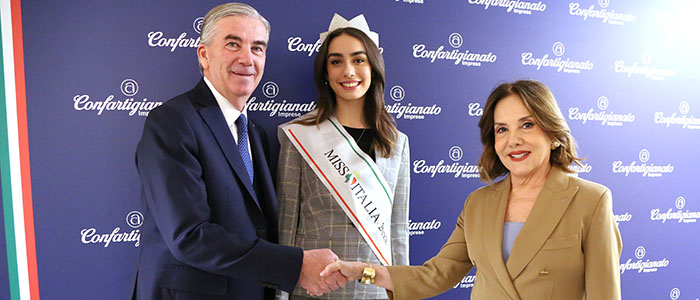 INIZIATIVE – Confartigianato e Miss Italia insieme per promuovere la bellezza dei talenti made in Italy