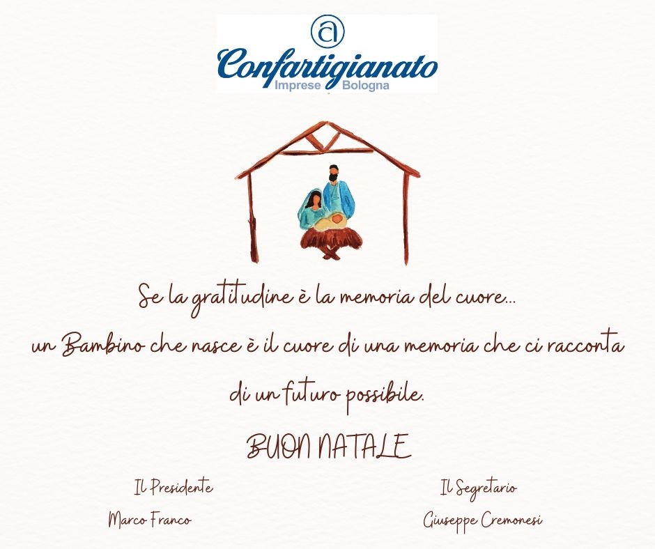 Auguri di Buone Feste e chiusura uffici durante il periodo natalizio