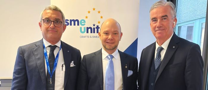 EUROPA – All’Assemblea generale di SMEunited le priorità politiche per il 2024 e confermato Vicepresidente Luca Crosetto